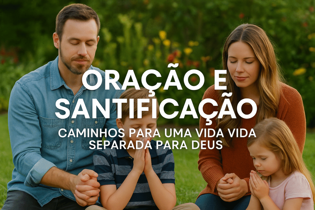 Oração e Santificação: Caminhos Para Uma Vida Separada Para Deus